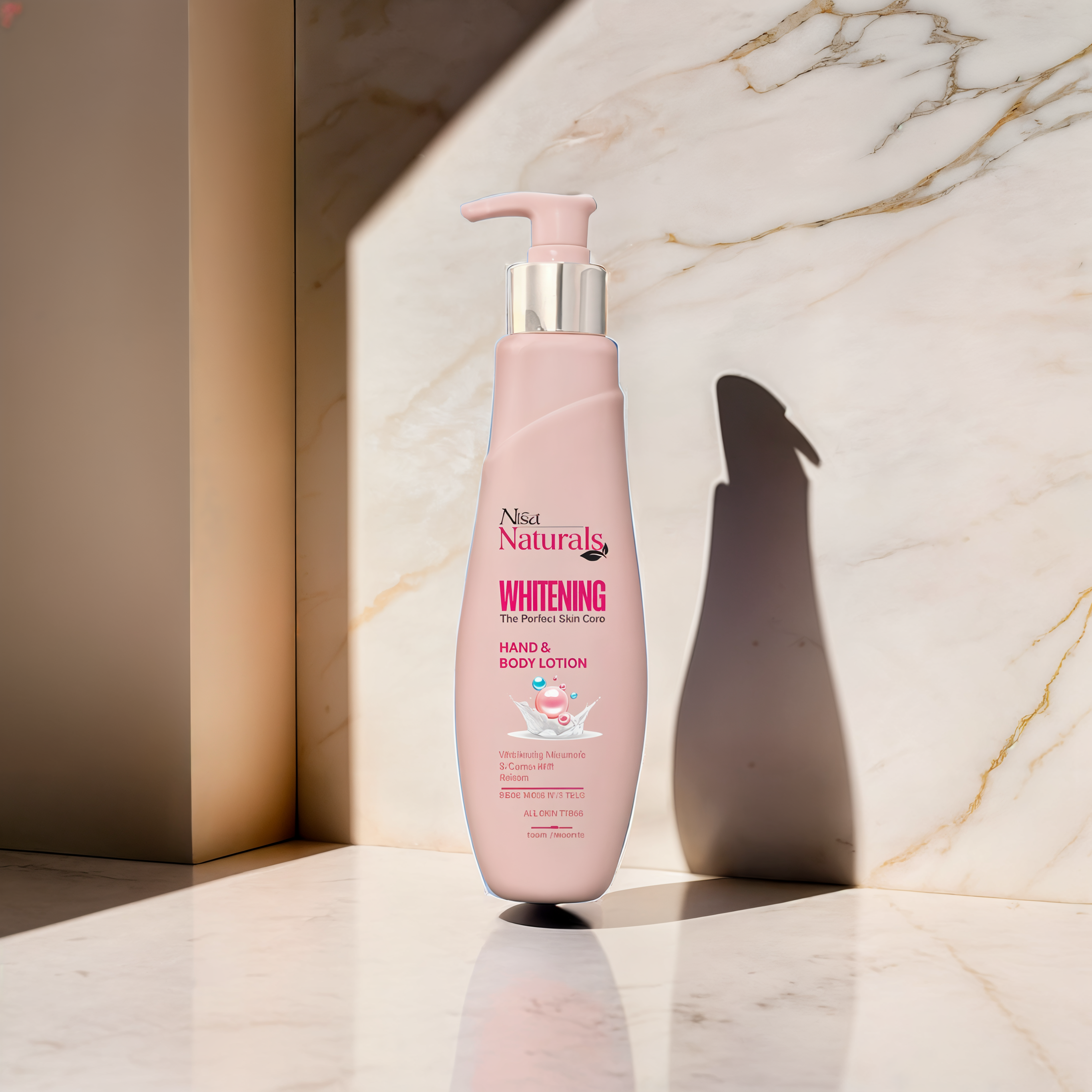 Nisa Naturals – Hand and Body Whitening Lotion 200ML