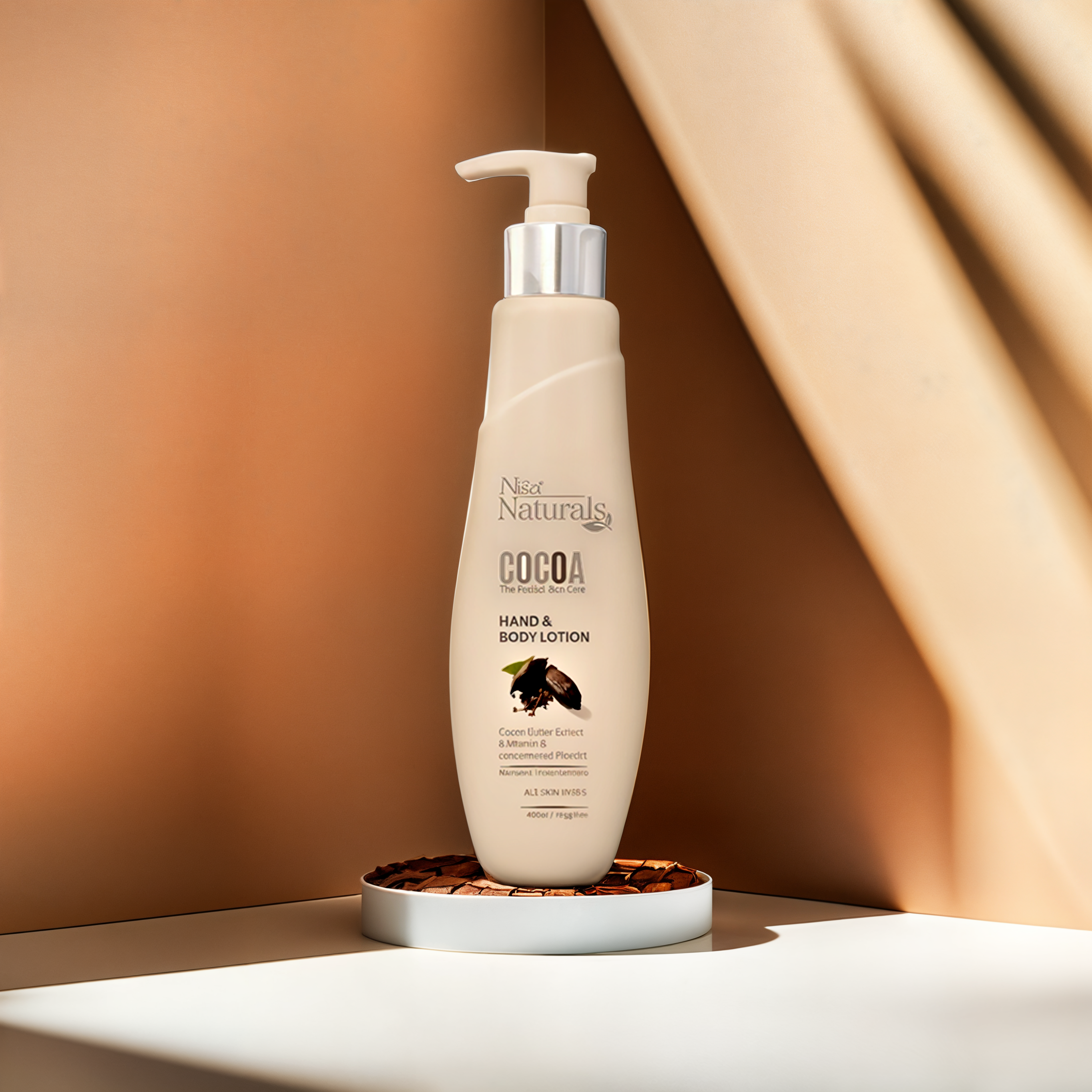Nisa Naturals - Hand and Body Cocoa Lotion 200ML