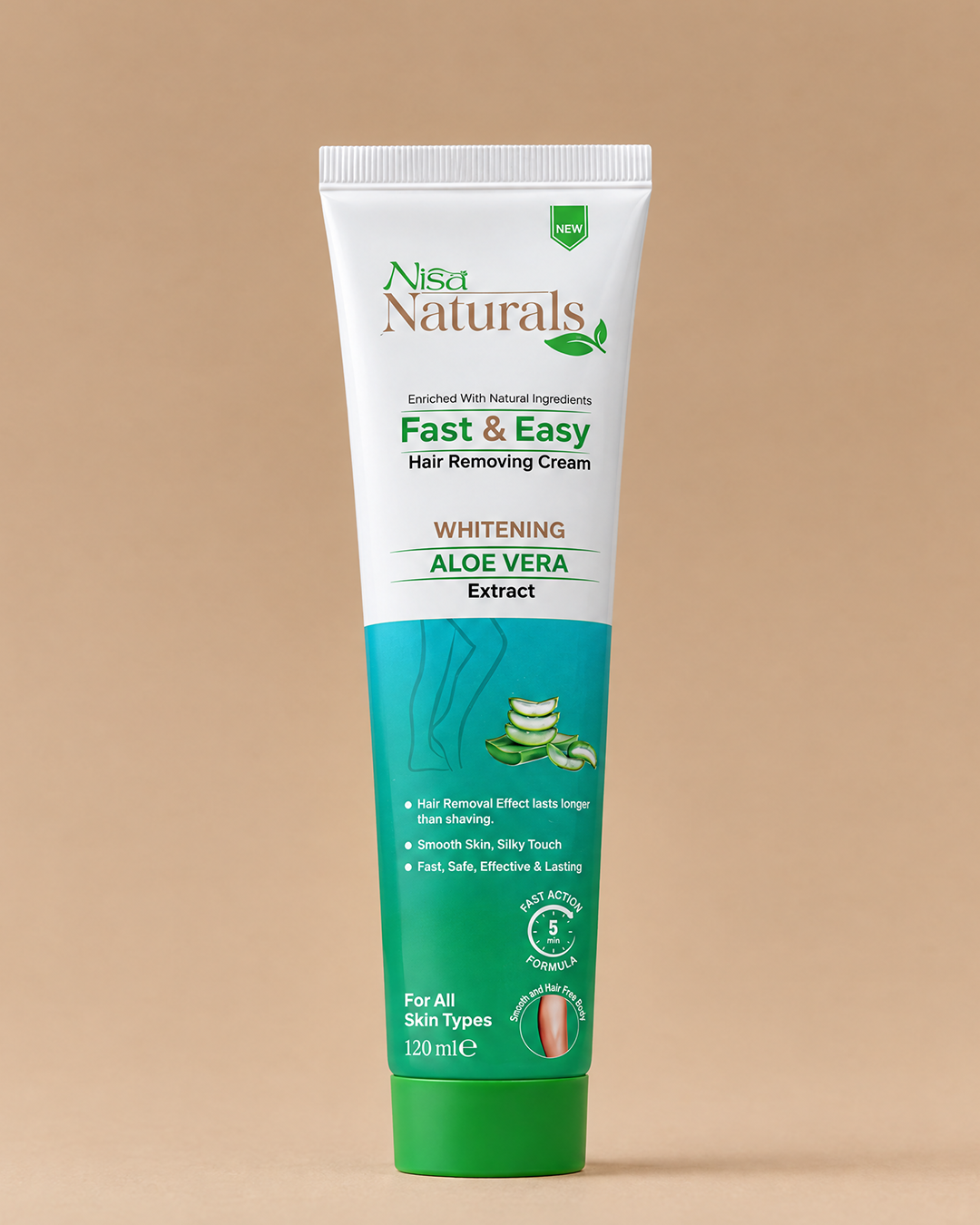 Hair Removal Cream - Aloe vera 120ml
