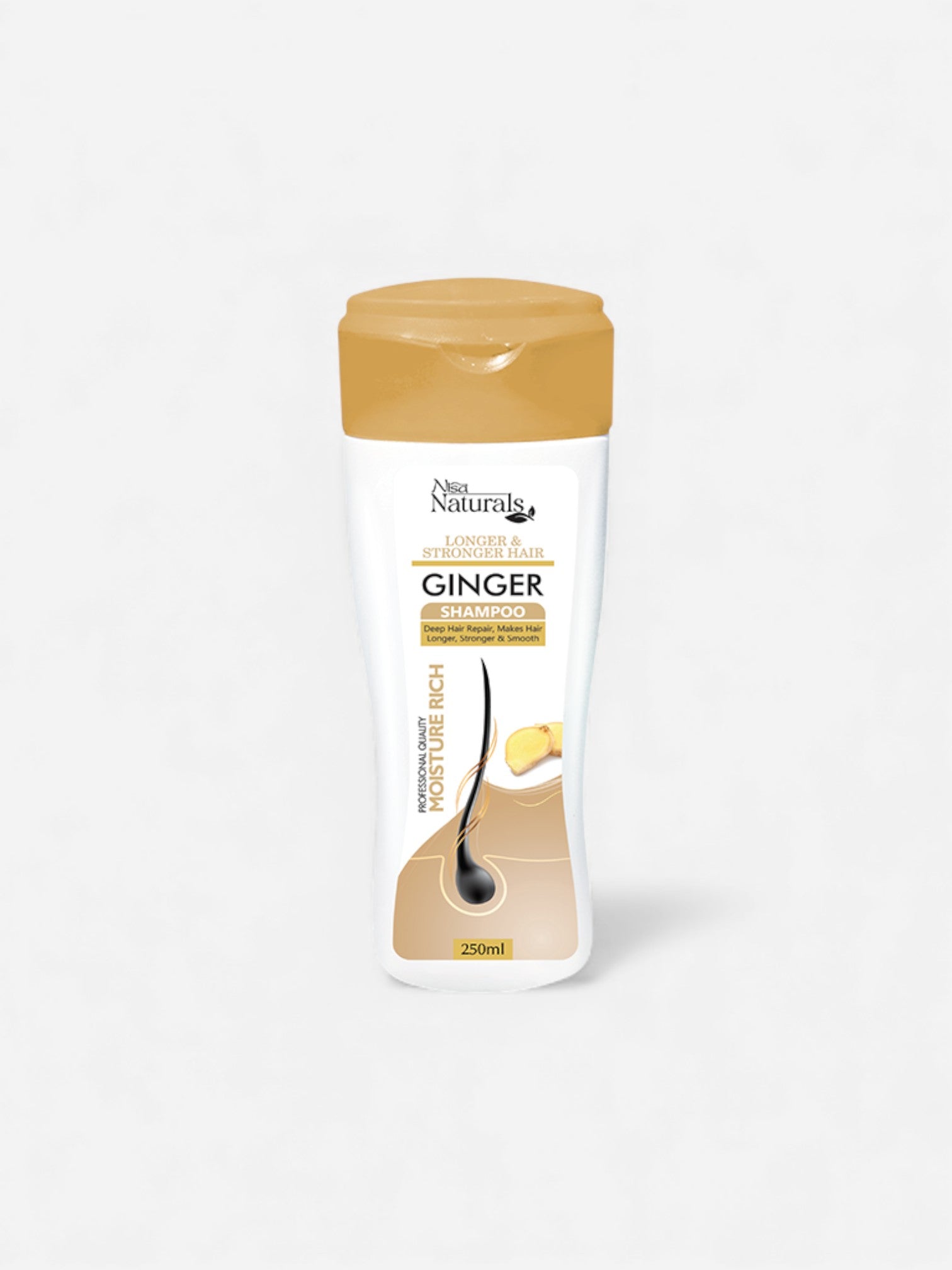 Ginger Longer & Stronger Hair Shampoo 250ml