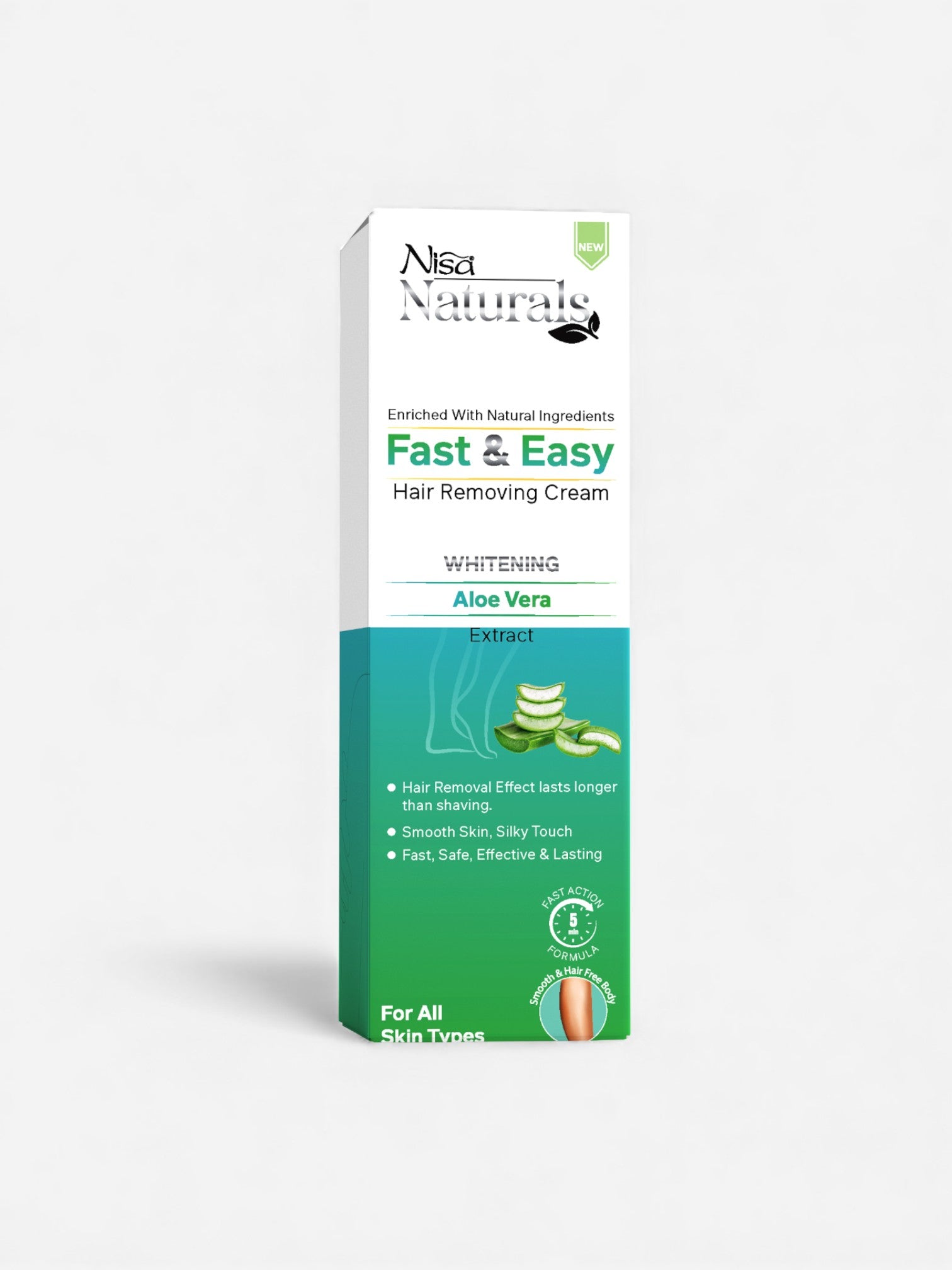 Hair Removal Cream Aloe Vera 120ml Nisa Naturals Hair Removal Cream Aloe Vera 120ml Nisa Naturals
