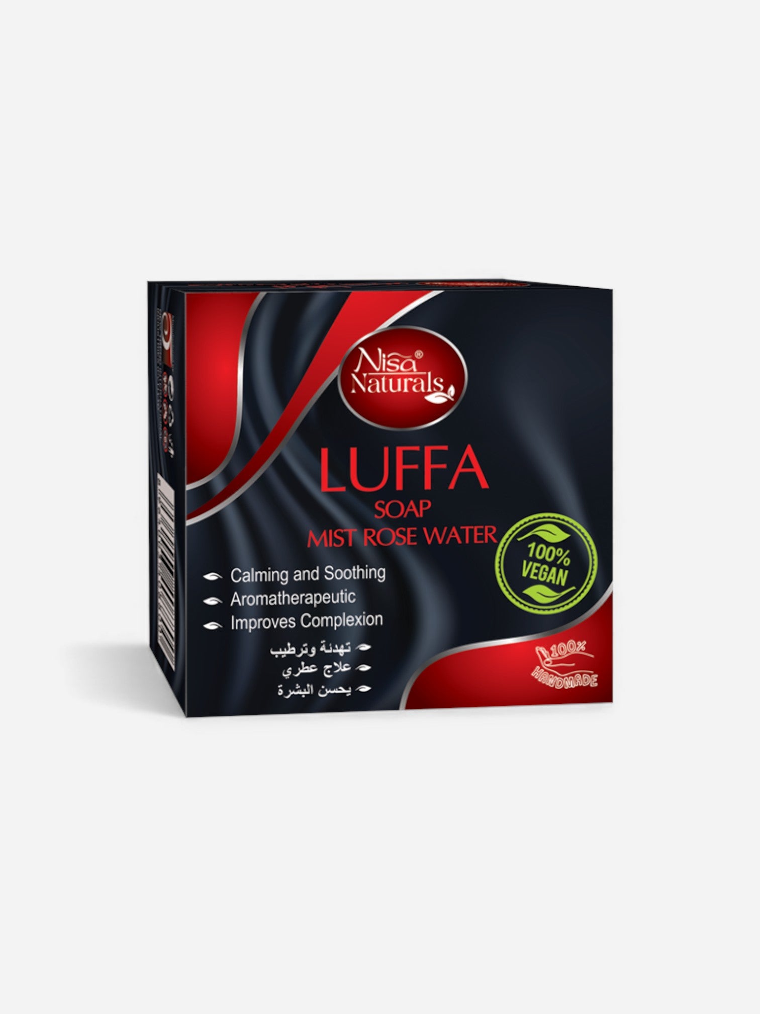 Mist Rose Water Luffa Soap