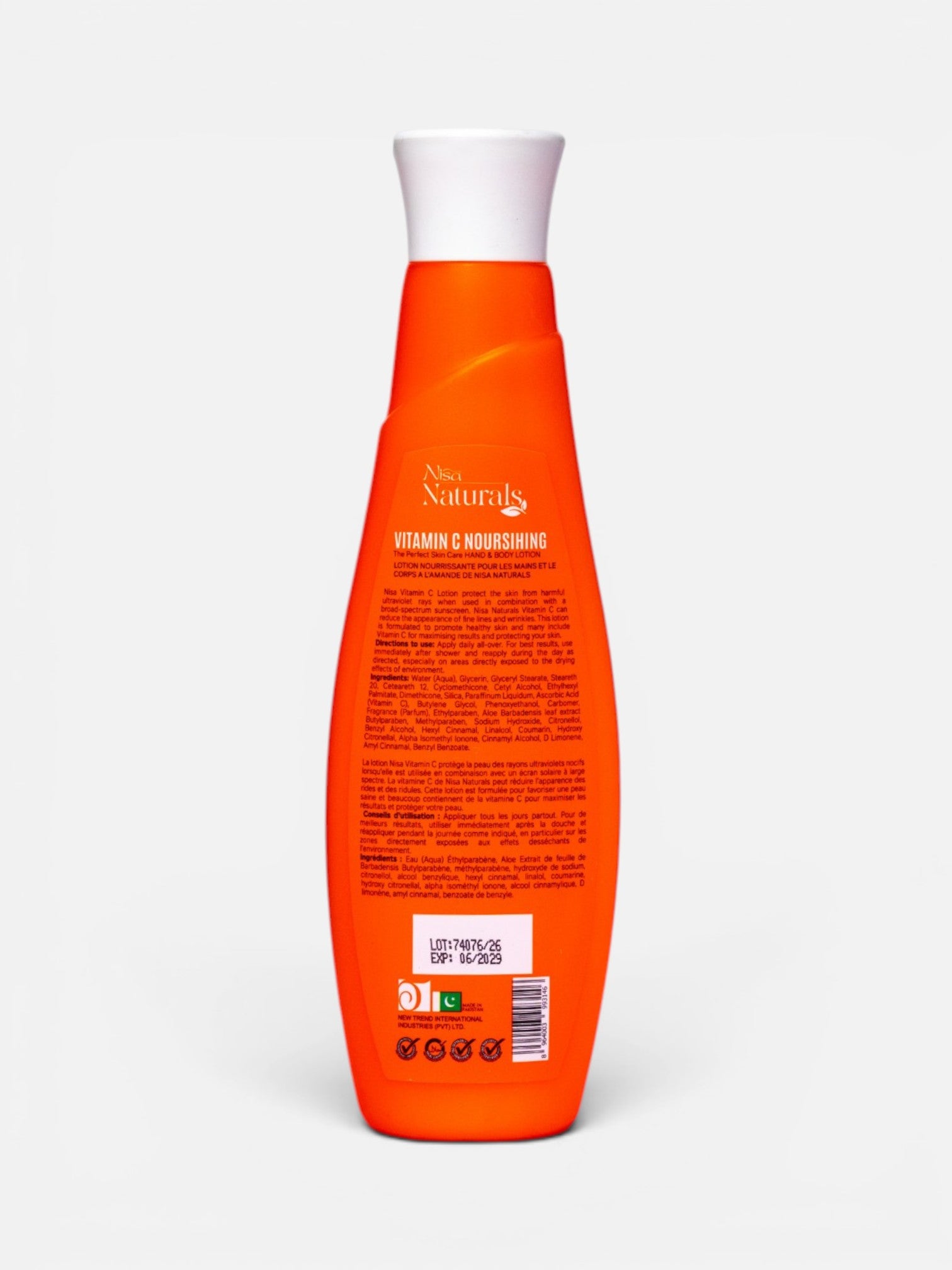 Vitamin C Lotion 200ml - Face, Hand & Body