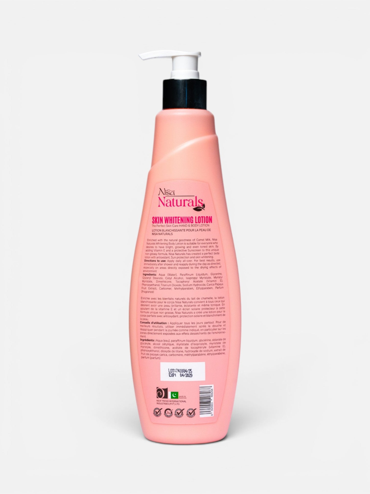 Whitening Lotion 400ml - Face, Hand & Body