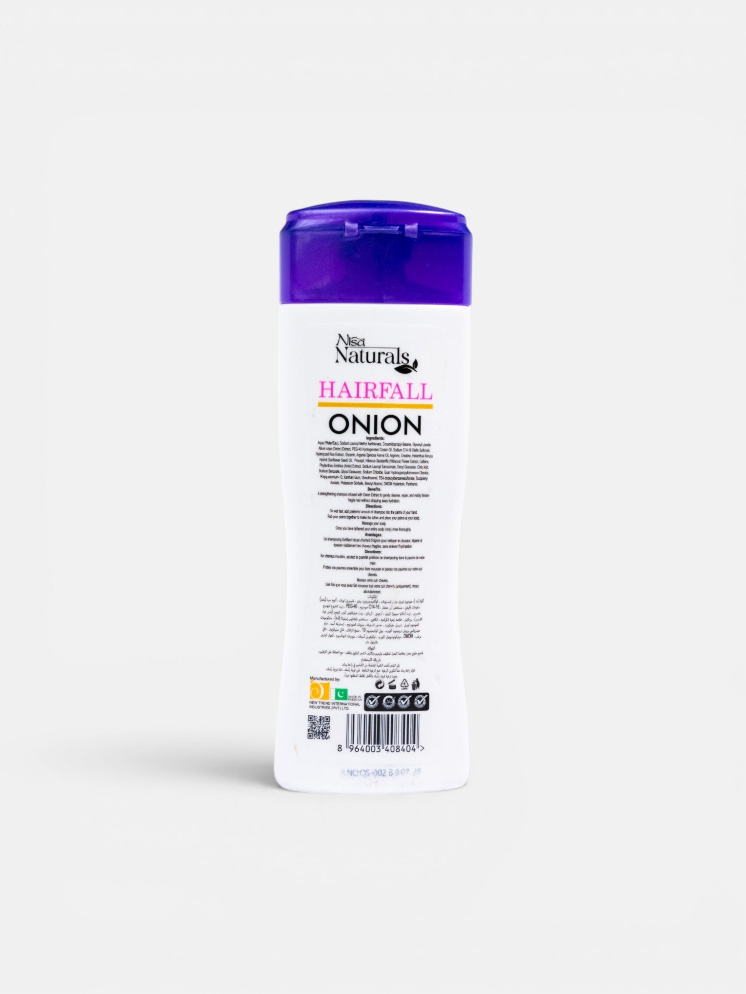 Onion Hairfall Shampoo 250ml