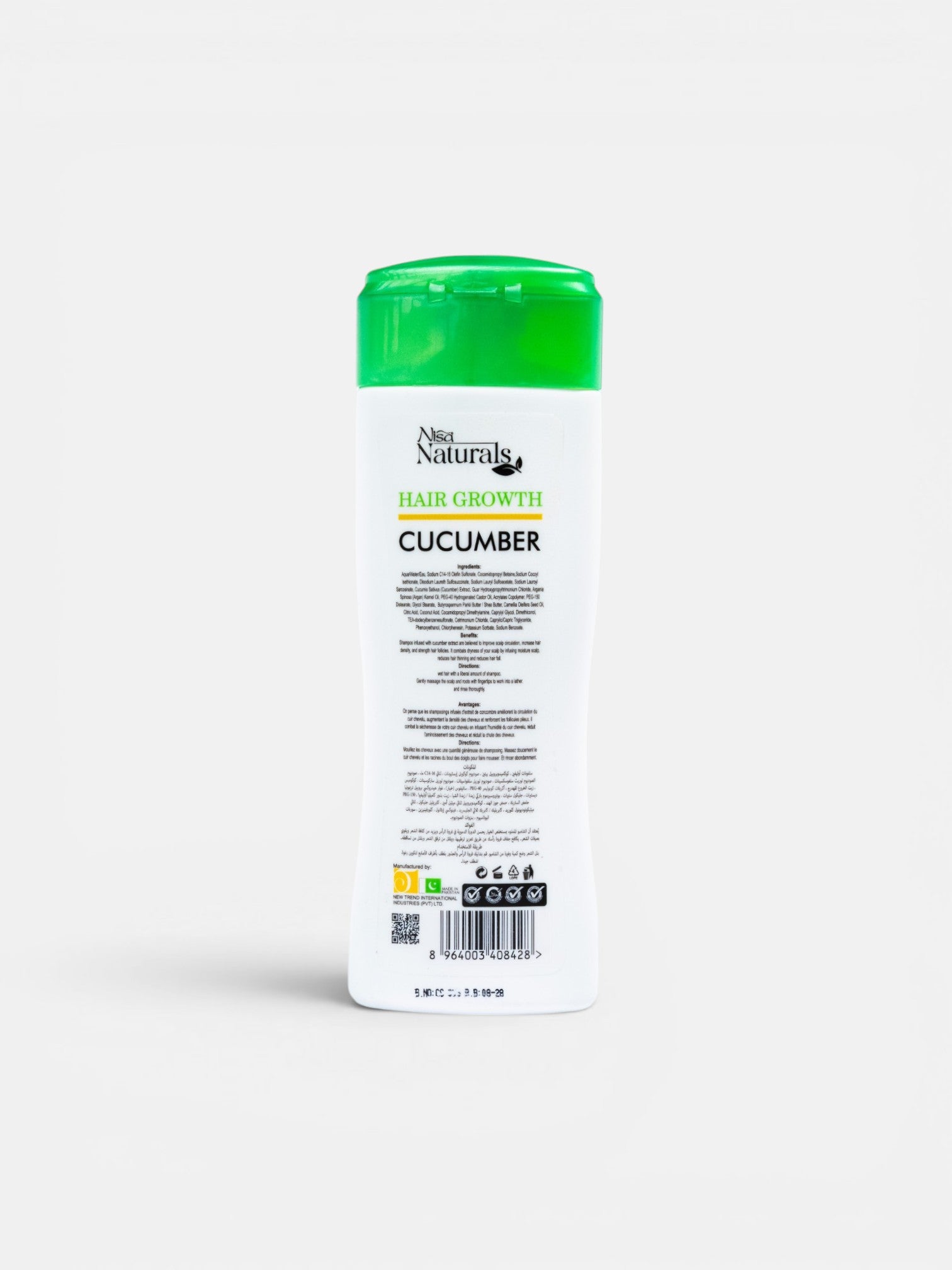 Cucumber Hair Growth Shampoo 250ml