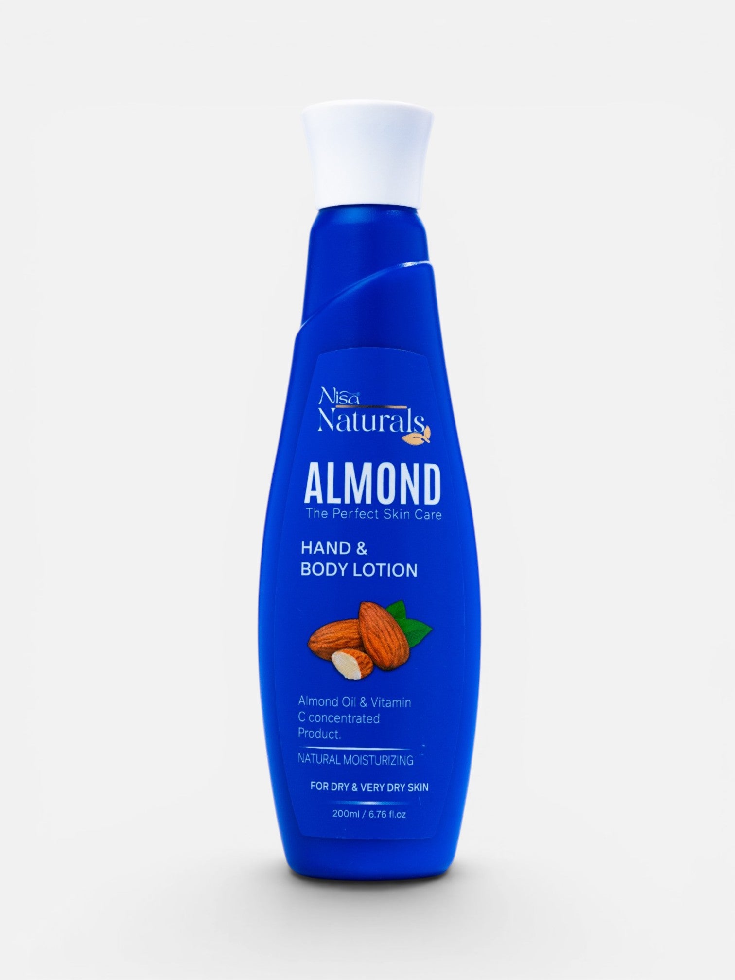 Almond Lotion 200ml - Face, Hand & Body