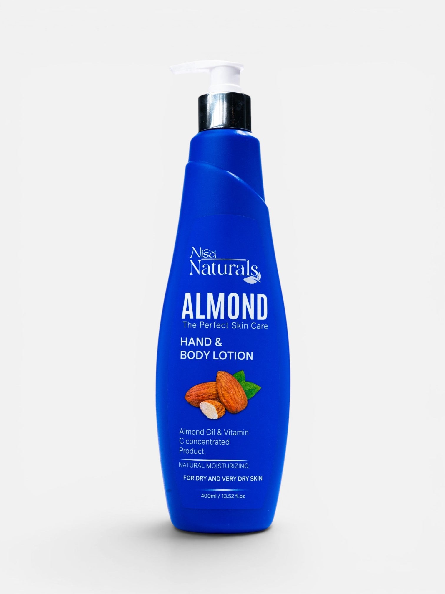 Almond Lotion 400ml - Face, Hand & Body