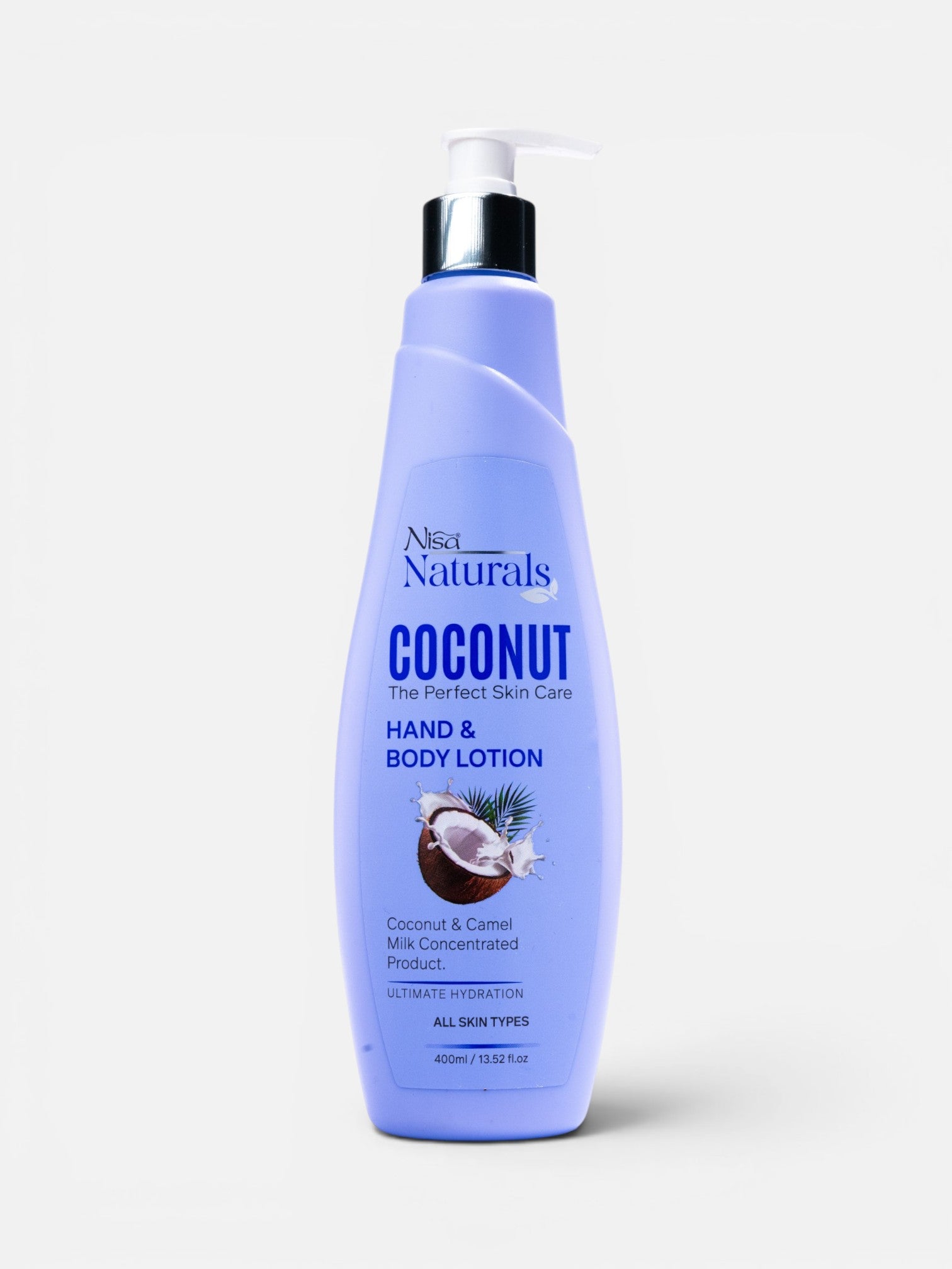 Coconut Lotion 400ml - Face, Hand & Body