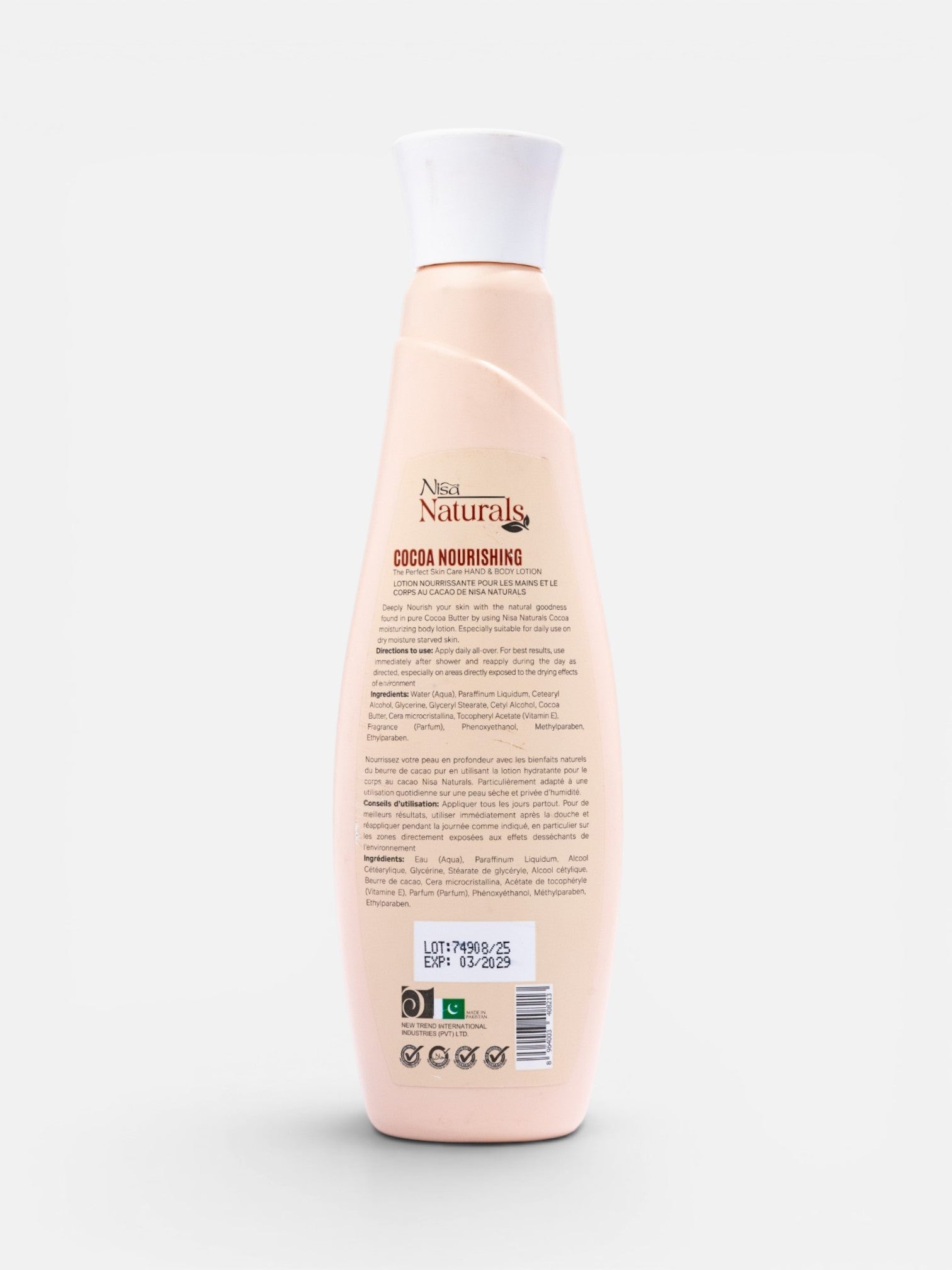 Cocoa Lotion 200ml - Face, Hand & Body