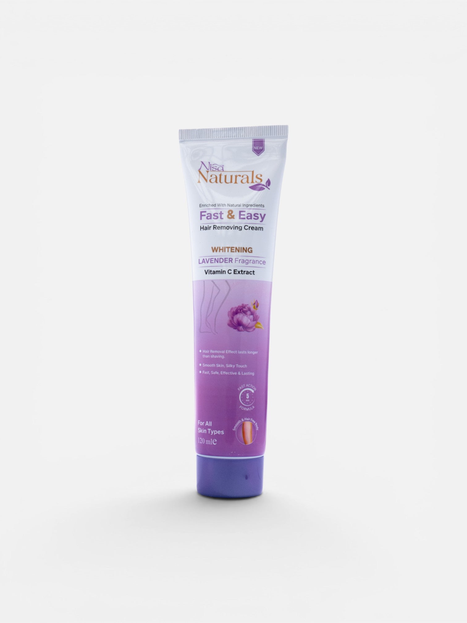 Hair Removal Cream - Lavender 120ml