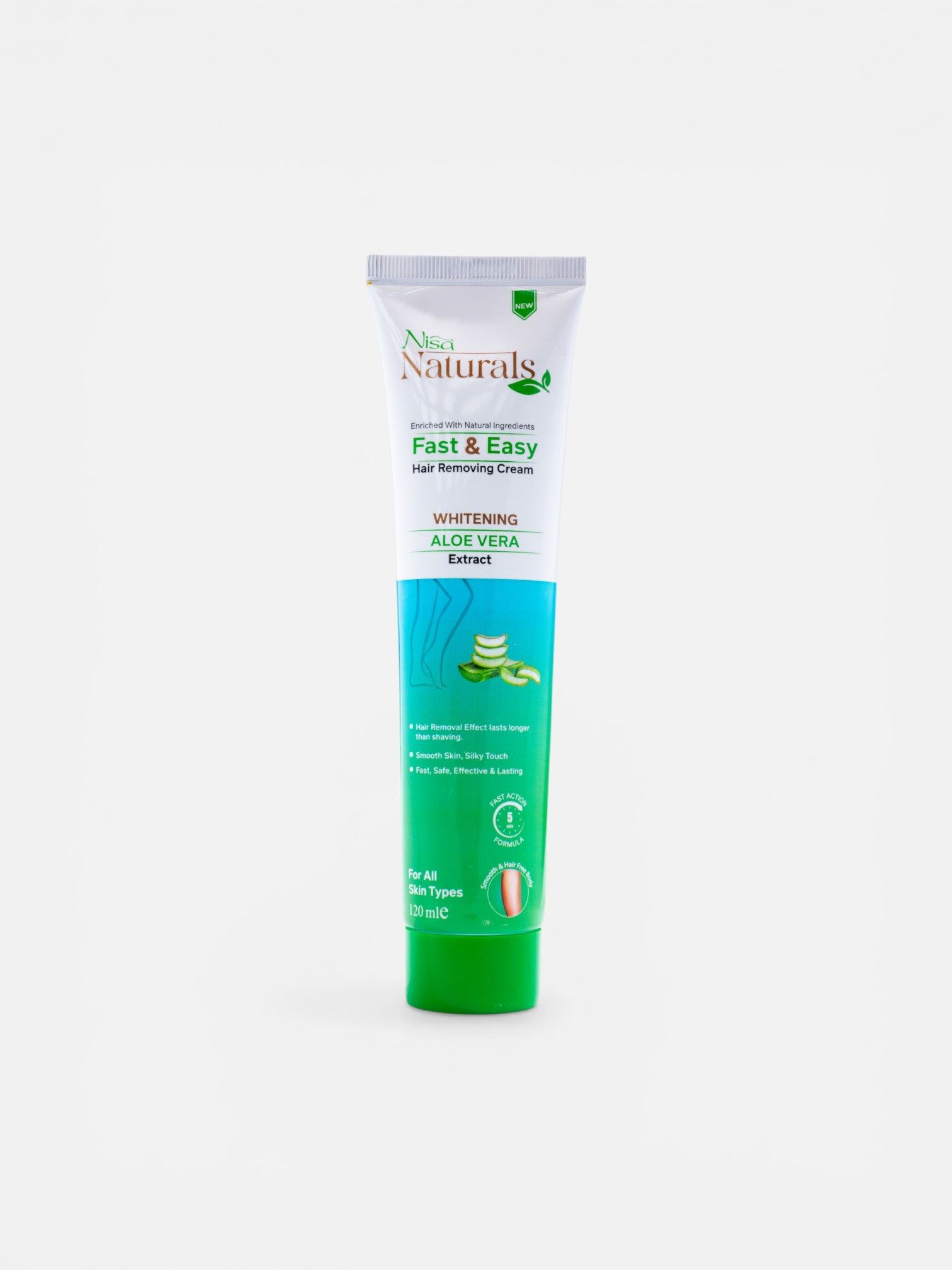 Hair Removal Cream - Aloe vera 120ml