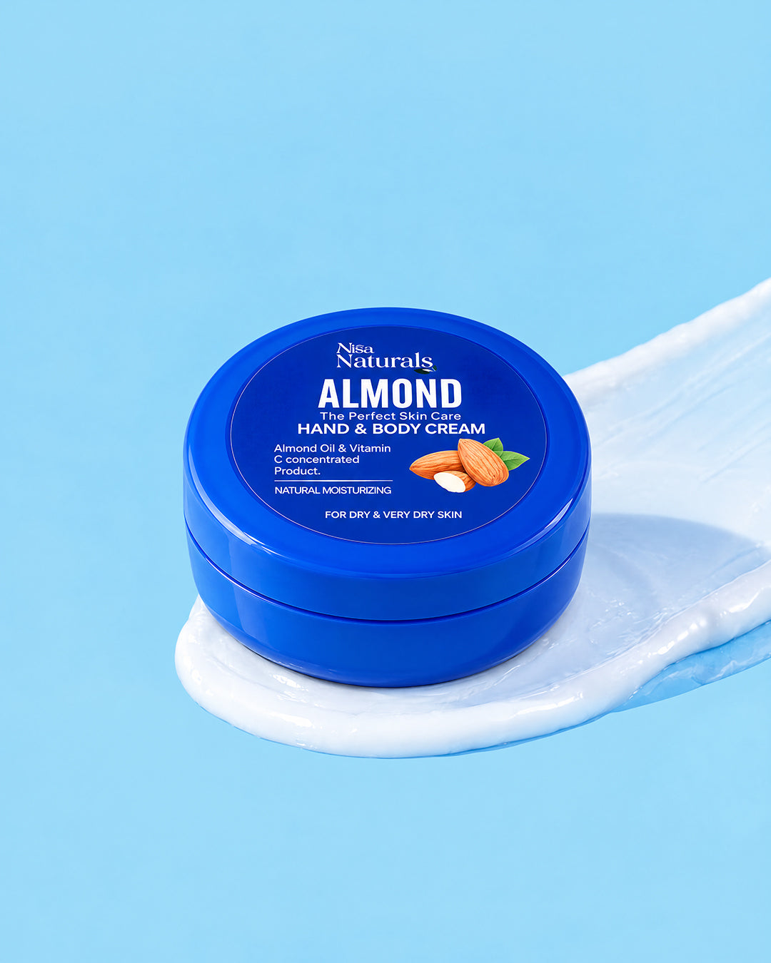 Almond Cream 250ml - Face, Hand & Body