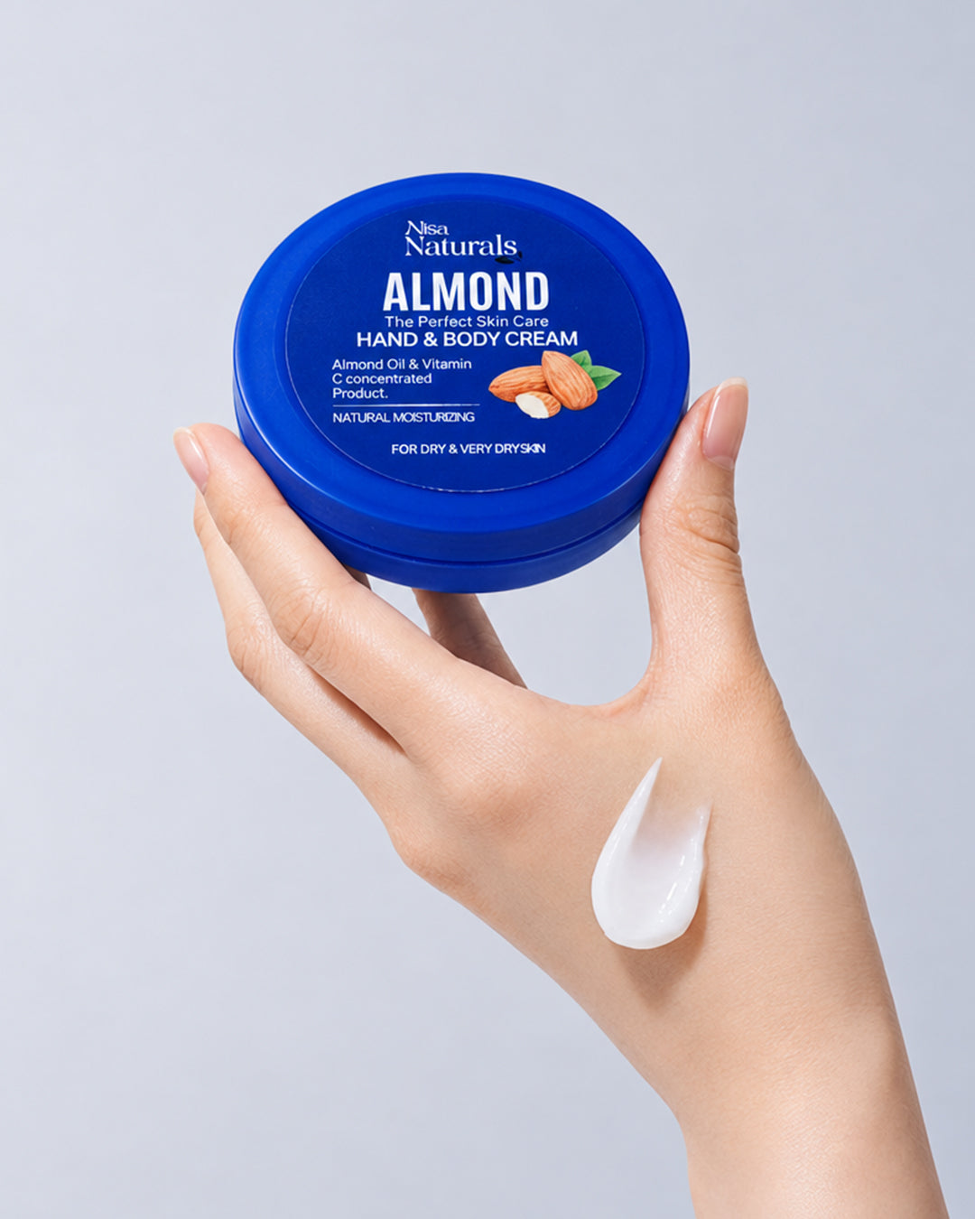Almond Cream 75ml - Face, Hand & Body