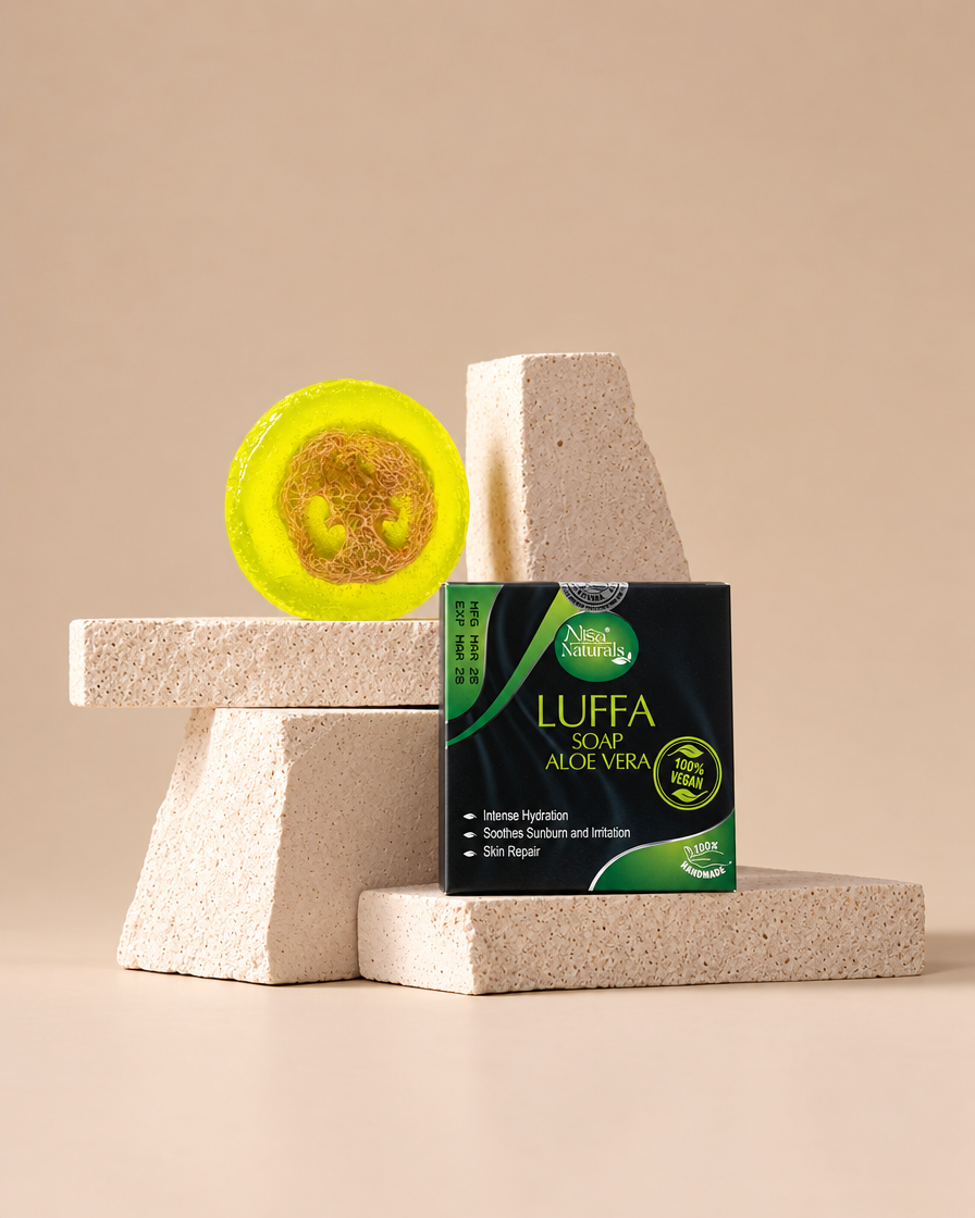 Aloe Vera Luffa Soap