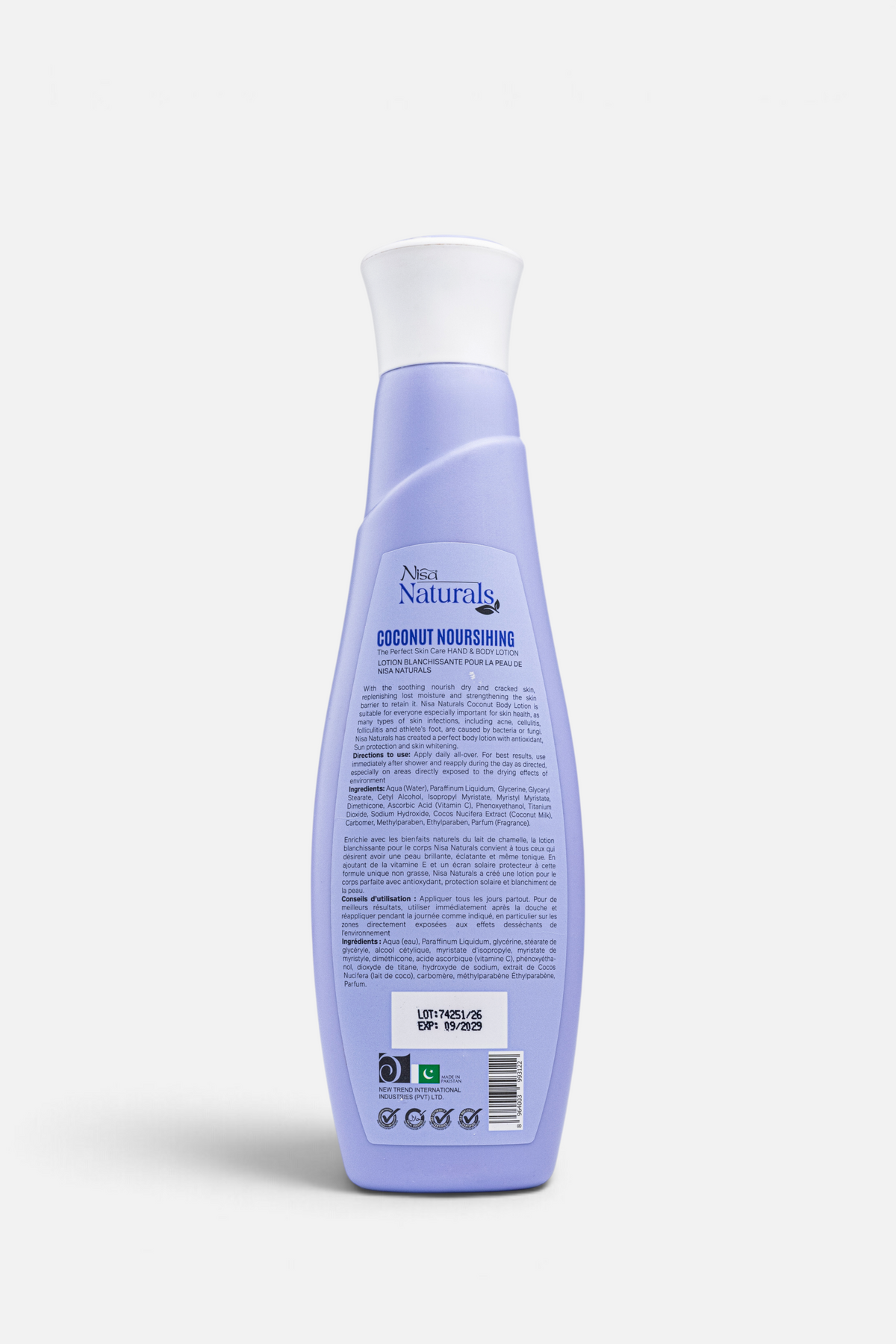 Coconut Lotion 200ml - Face, Hand & Body