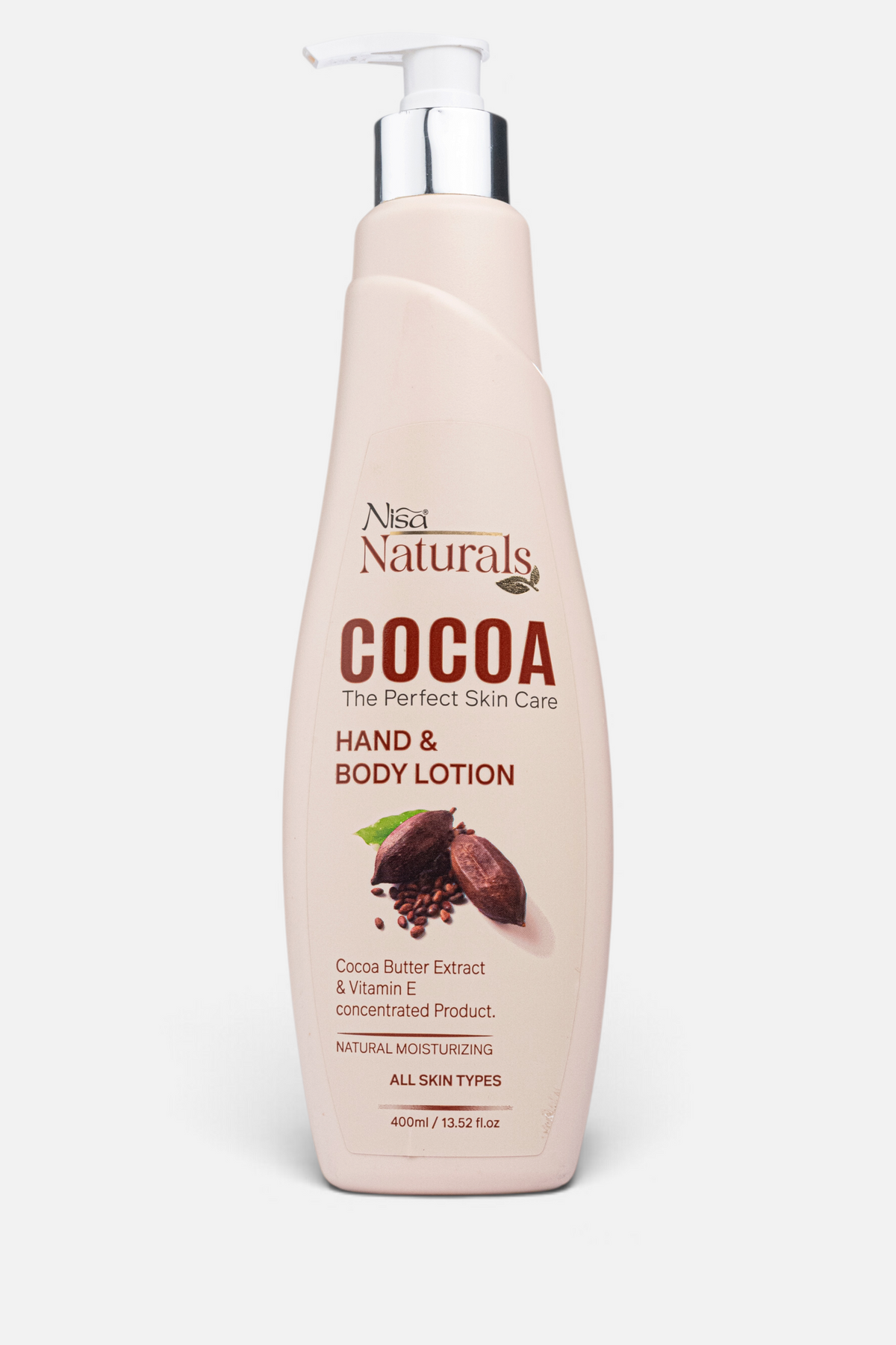 Cocoa Lotion 400ml - Face, Hand & Body
