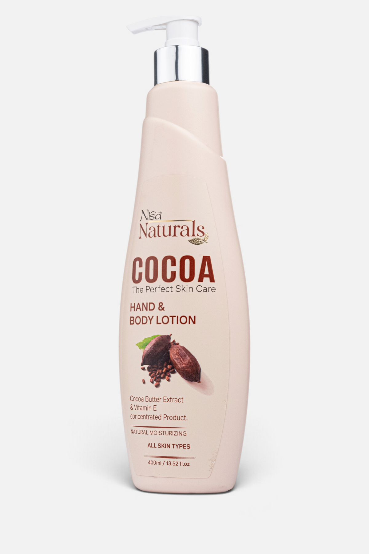 Cocoa Lotion 400ml - Face, Hand & Body