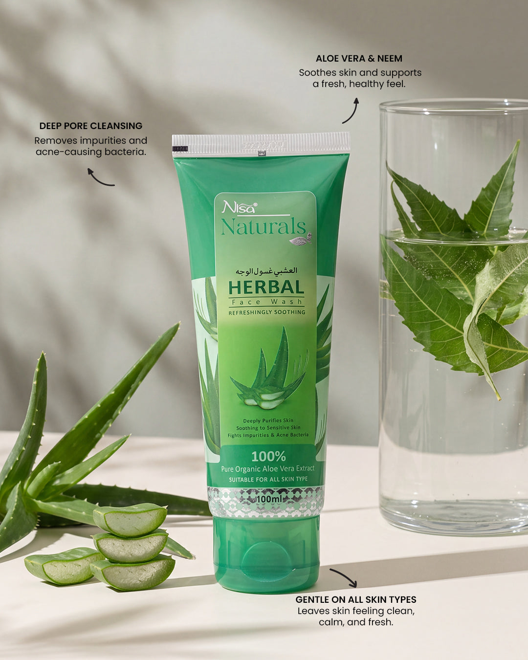 Herbal Face wash 100ml