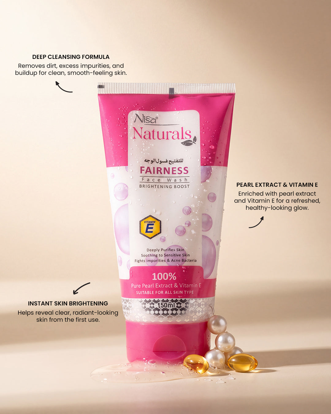 Fairness Face wash 150ml