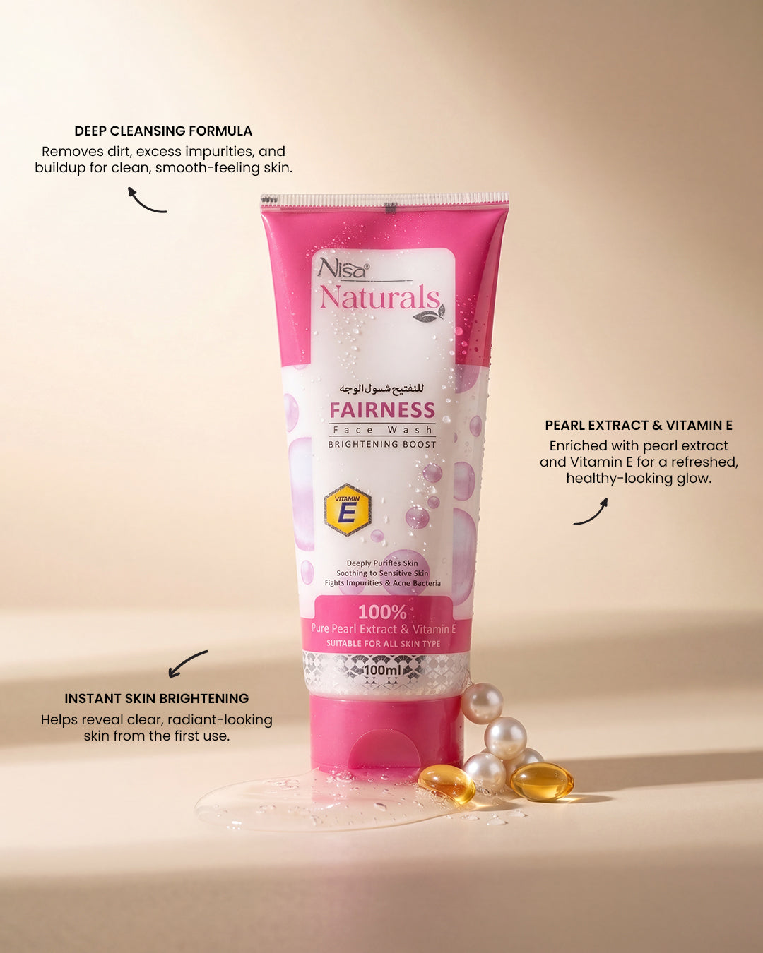 Fairness Face wash 100ml