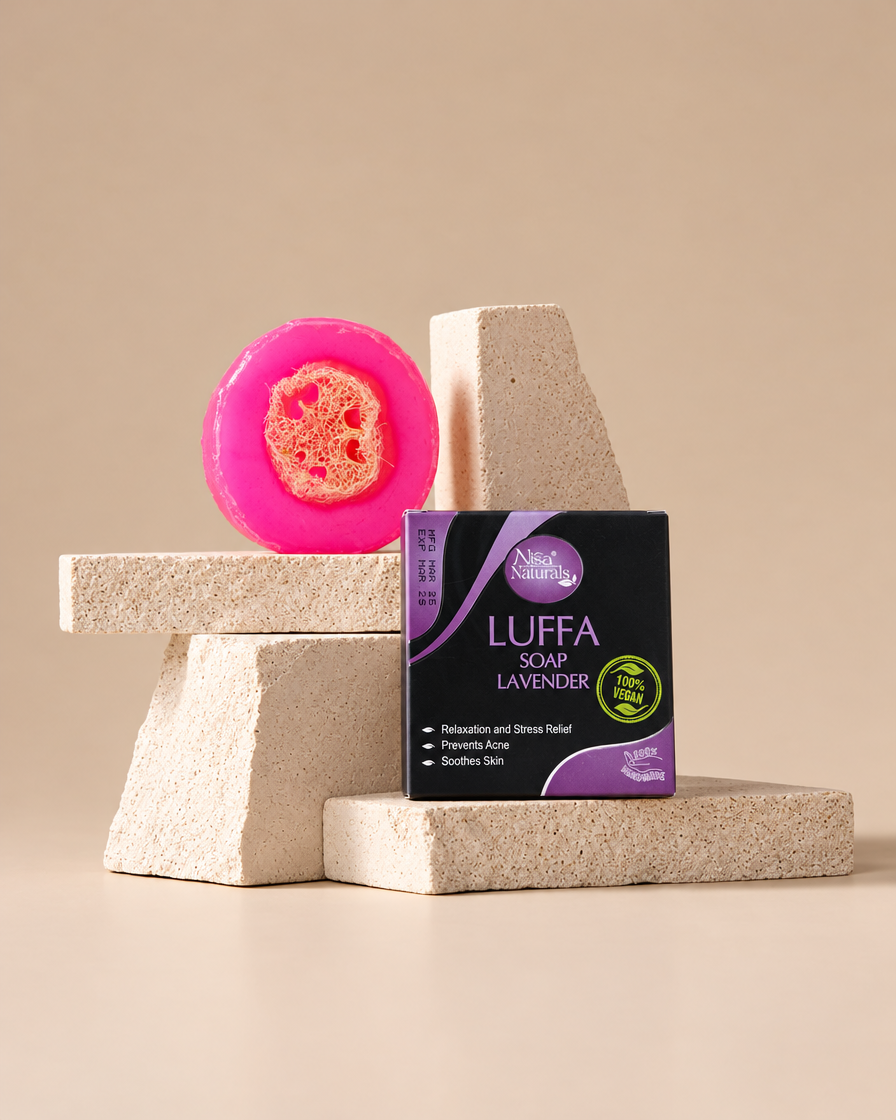 Lavendar Luffa Soap