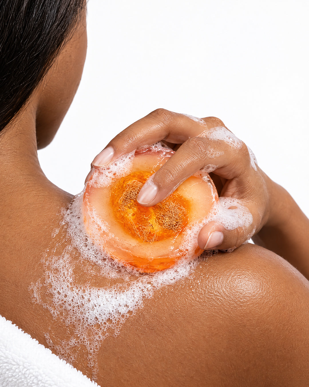 Mist Rose Water Luffa Soap