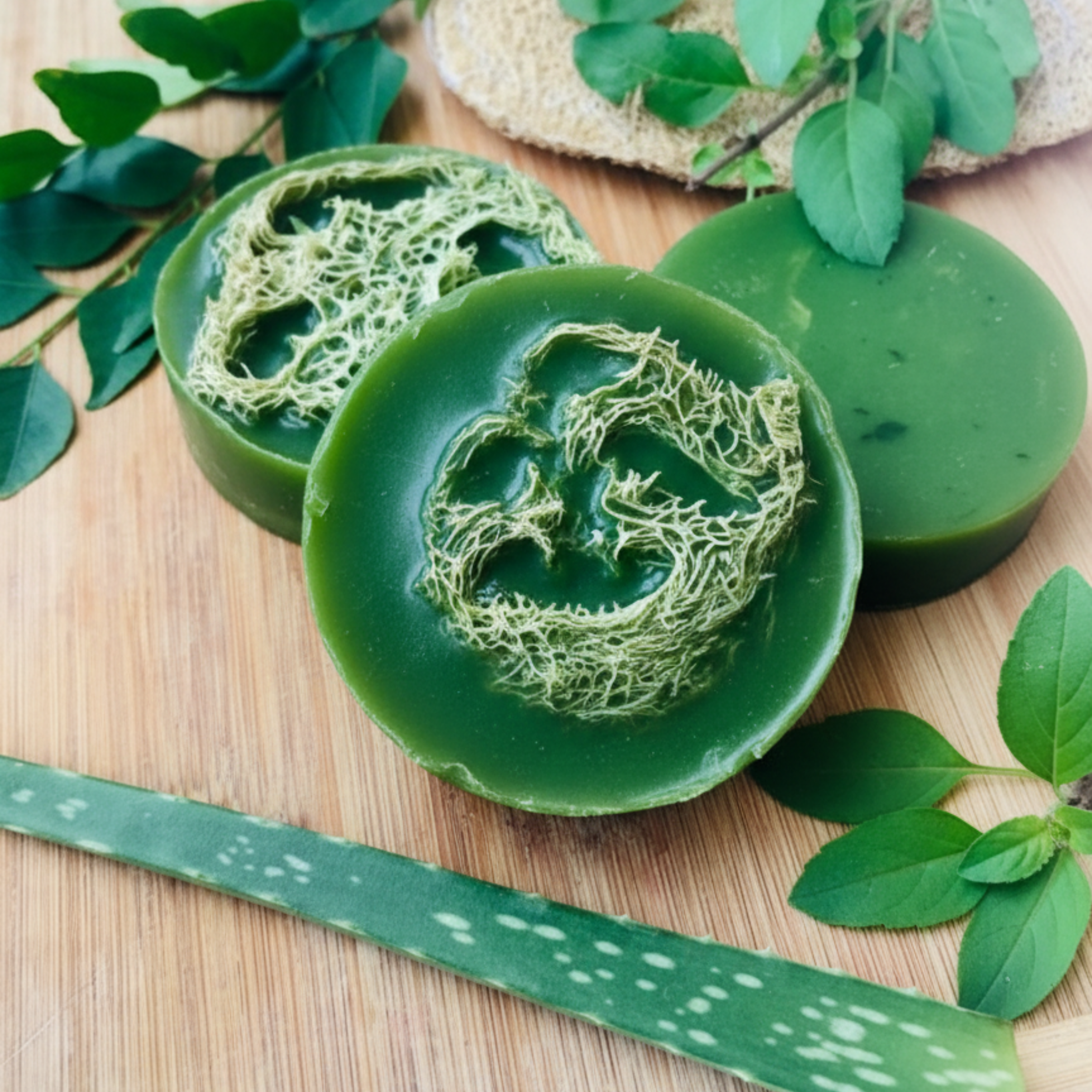 Nisa Naturals – Neem Luffa Soap