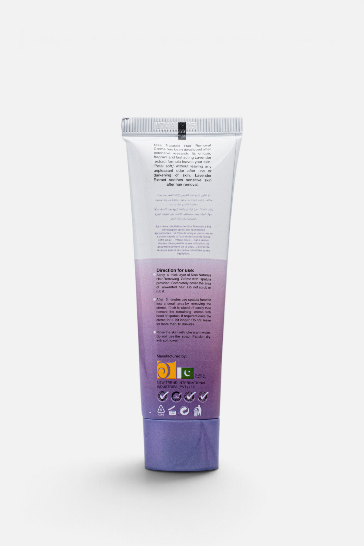 Hair Removal Cream - Lavender 60ml