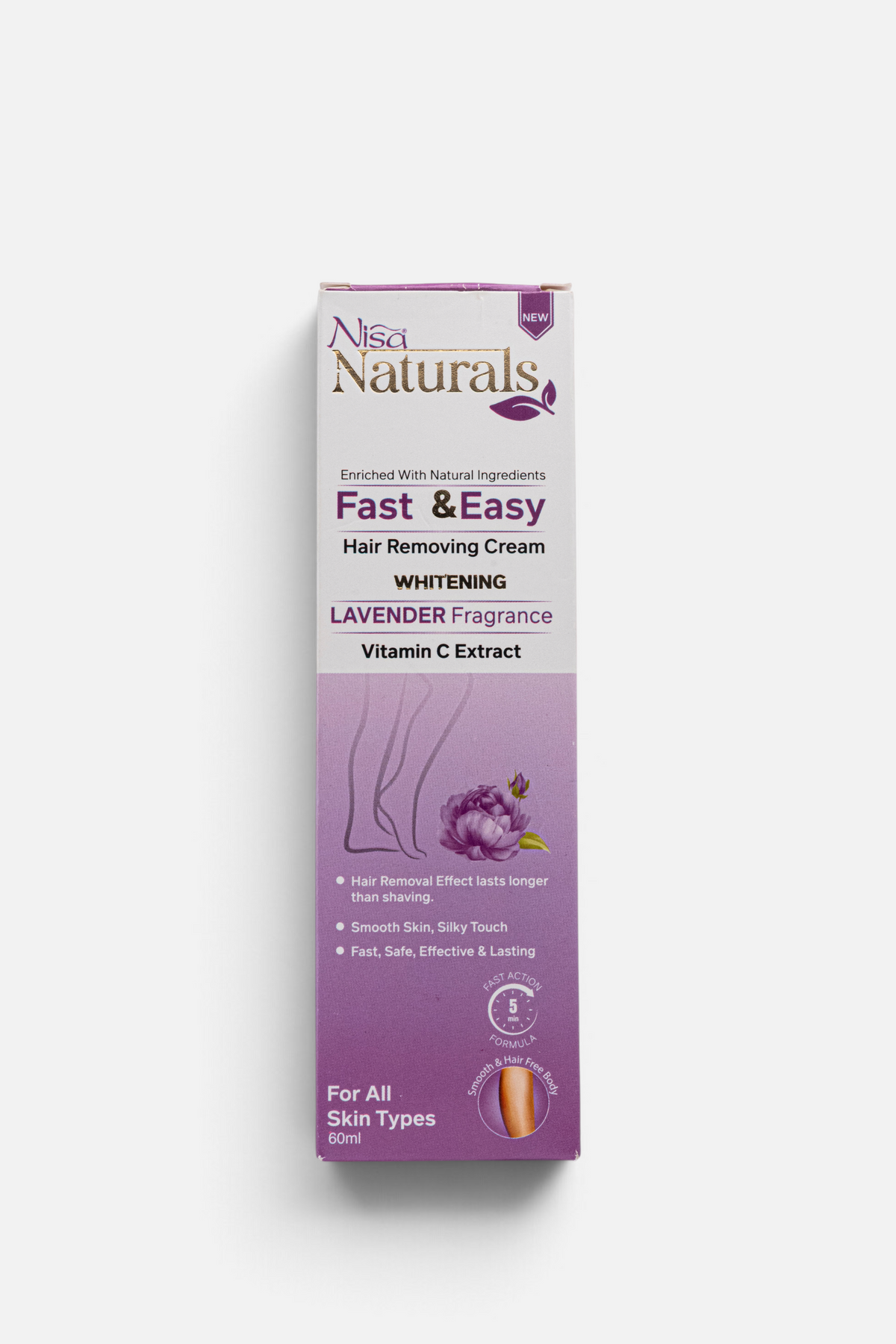 Hair Removal Cream - Lavender 60ml