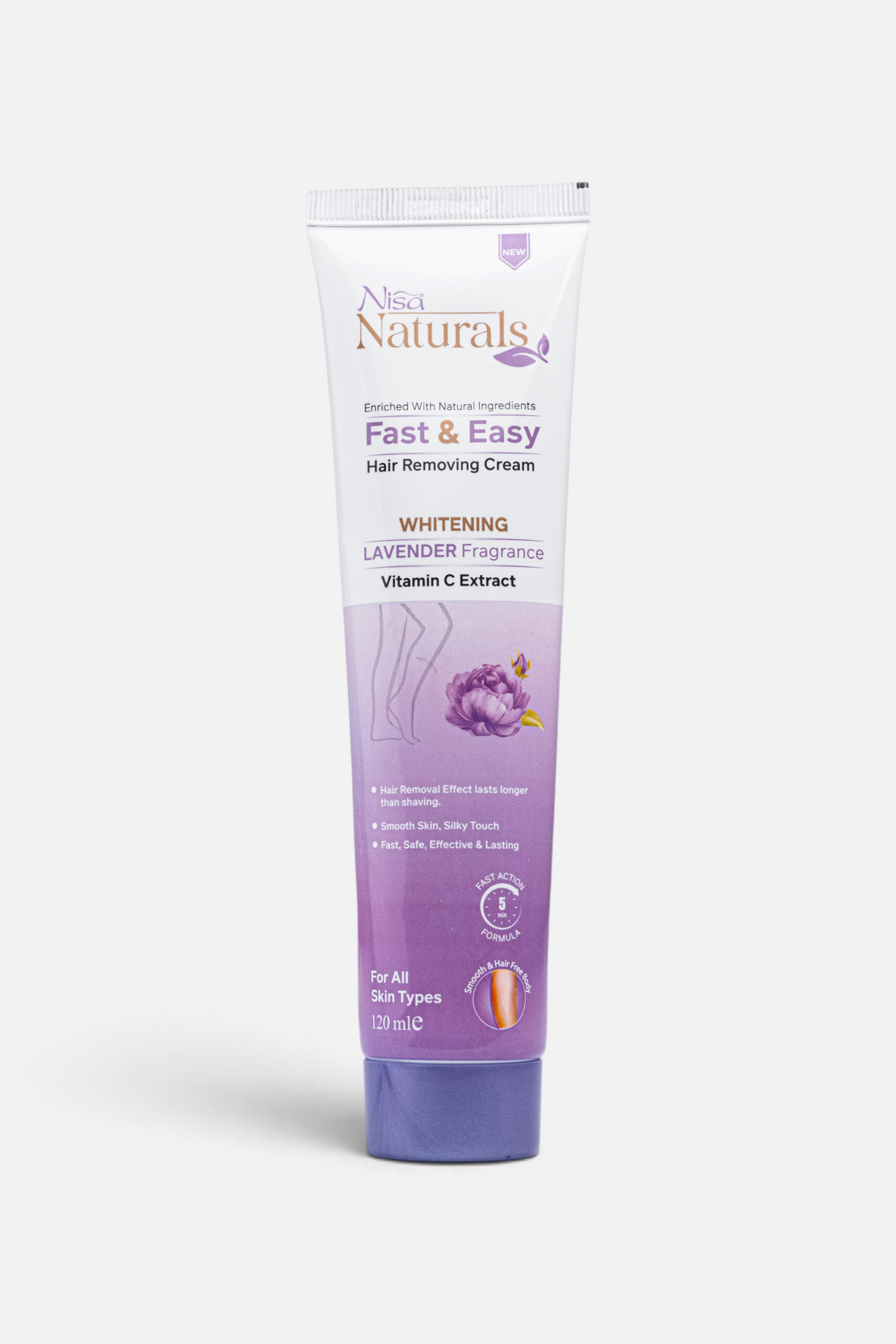 Hair Removal Cream - Lavender 120ml