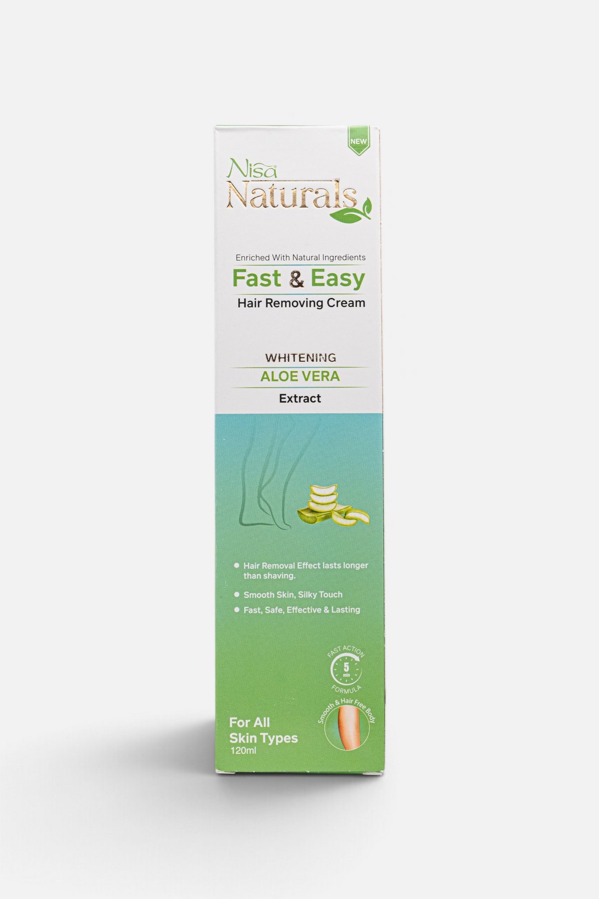 Hair Removal Cream - Aloe vera 120ml