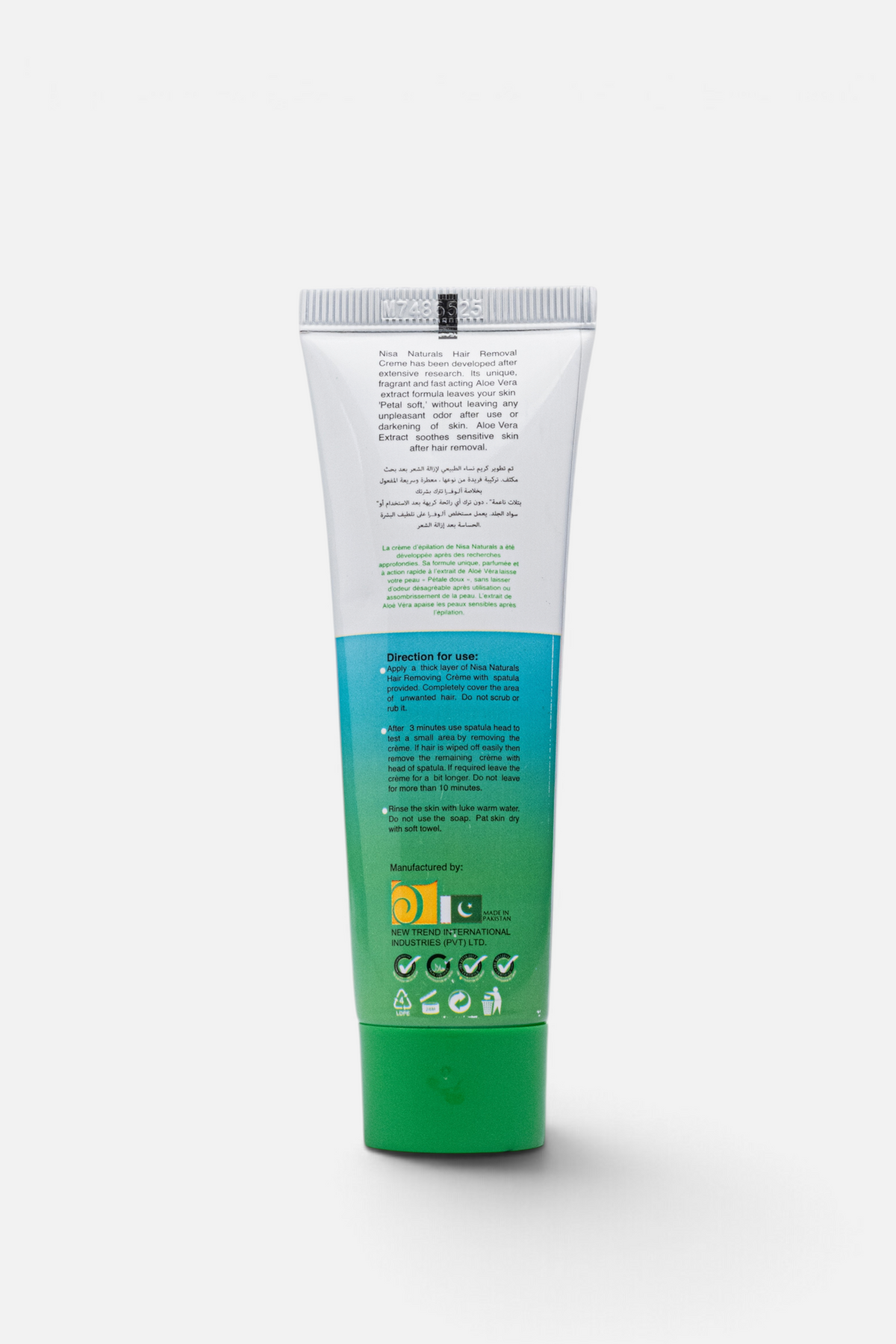 Hair Removal Cream - Aloe vera 60ml
