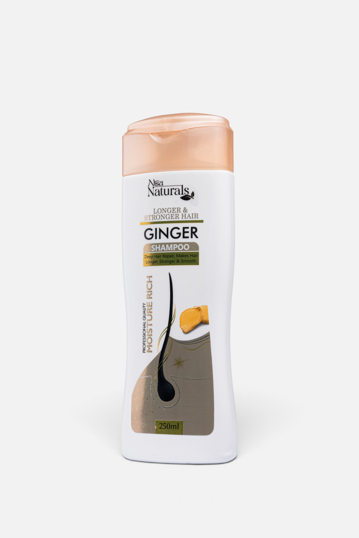 Ginger Longer & Stronger Hair Shampoo 250ml