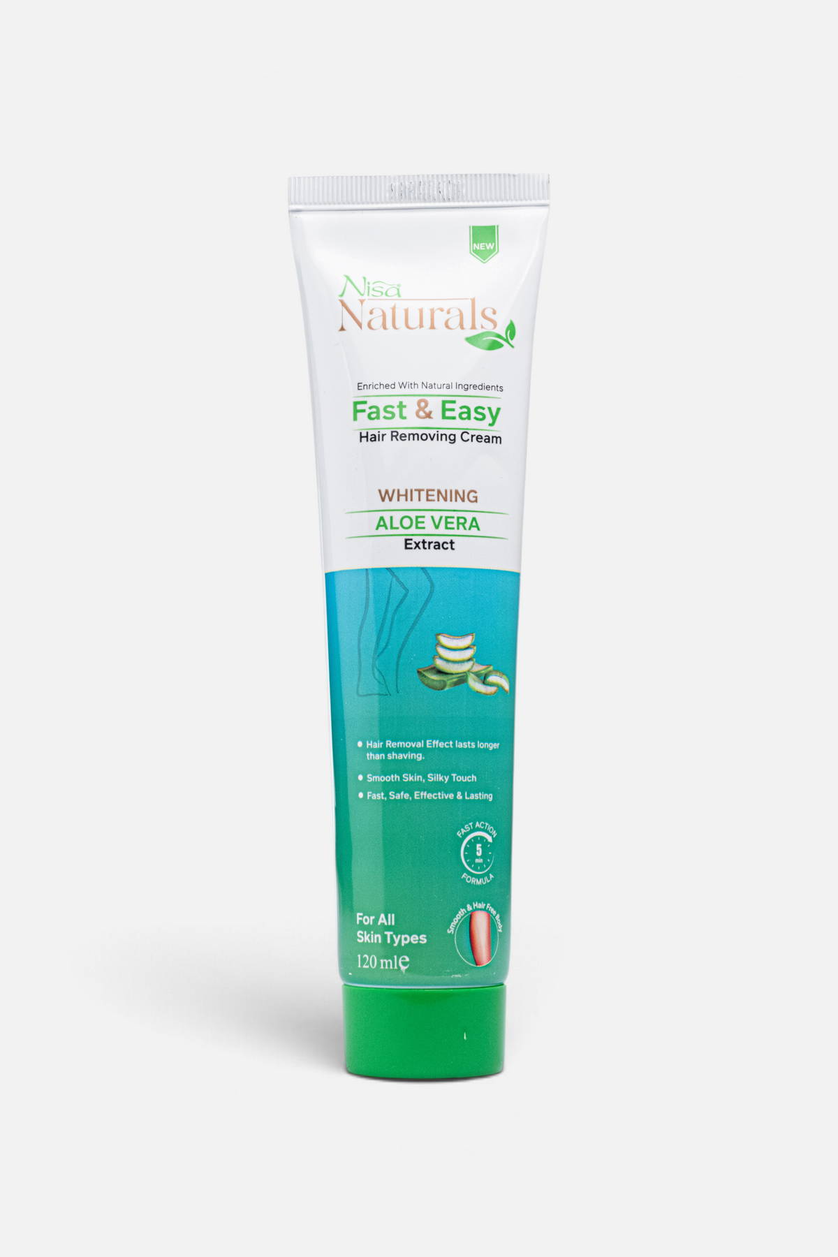 Hair Removal Cream - Aloe vera 120ml