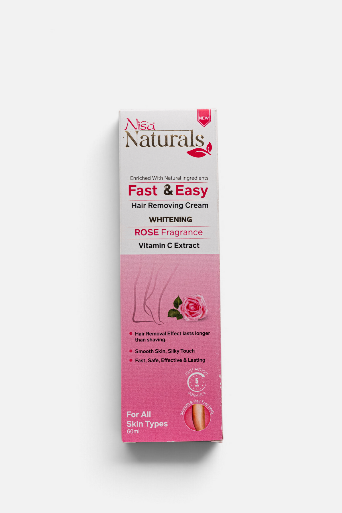 Hair Removal Cream - Rose 60ml
