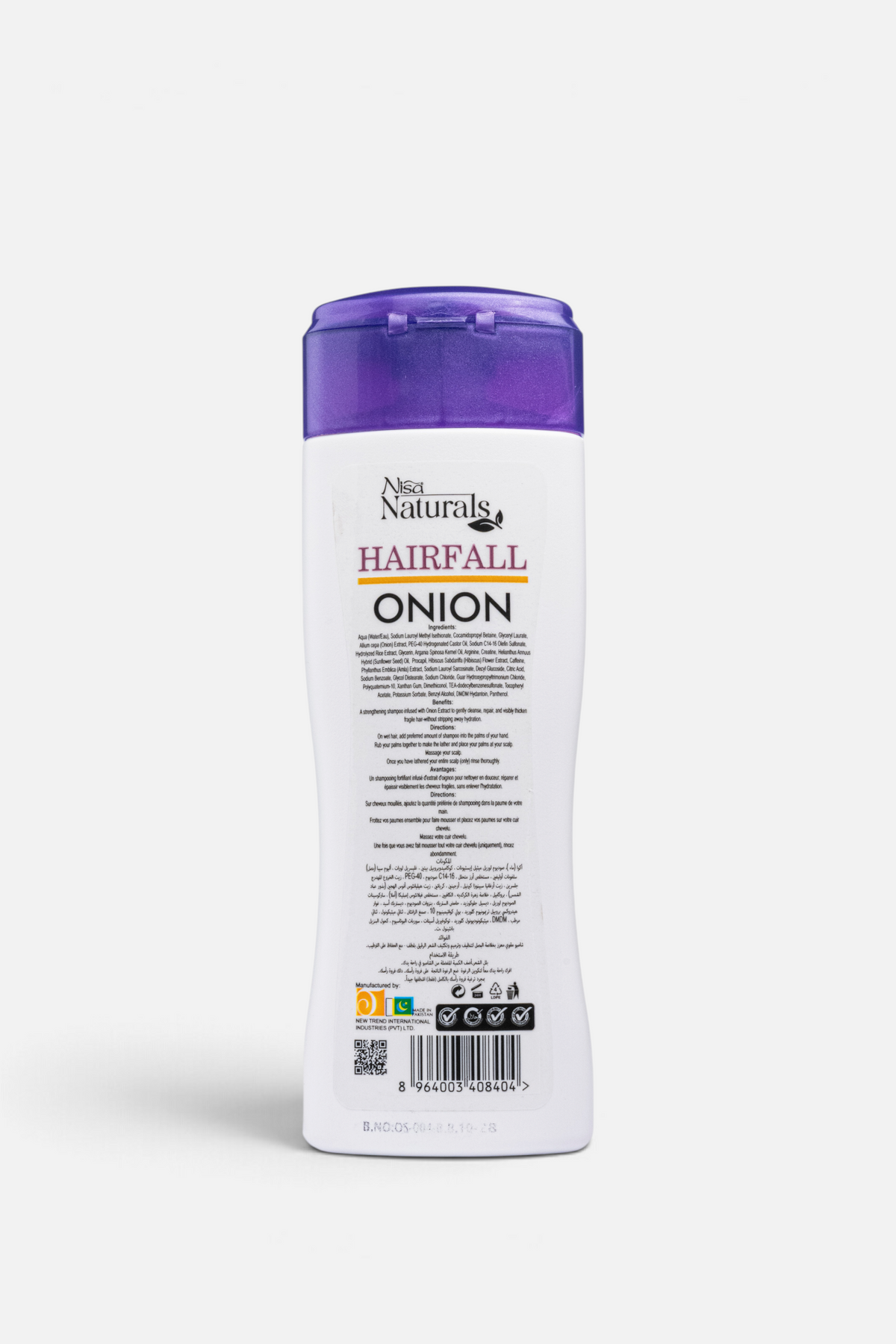 Onion Hairfall Shampoo 250ml