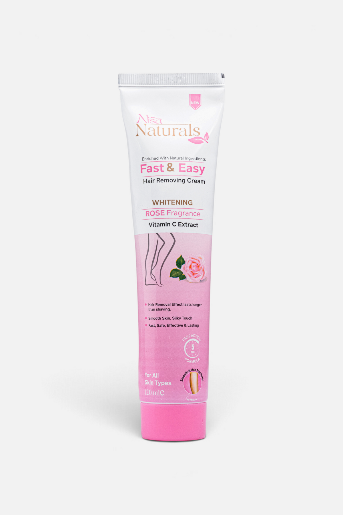 Hair Removal Cream - Rose 120ml