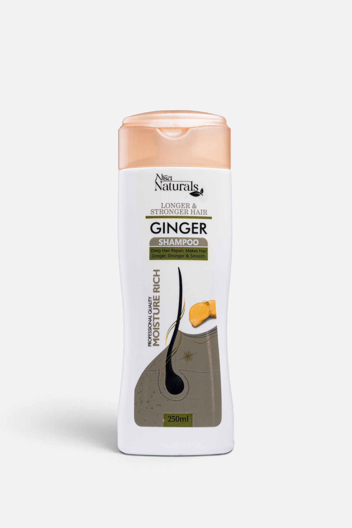 Ginger Longer & Stronger Hair Shampoo 250ml