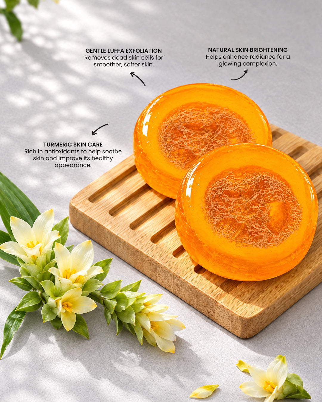 Turmeric Luffa Soap